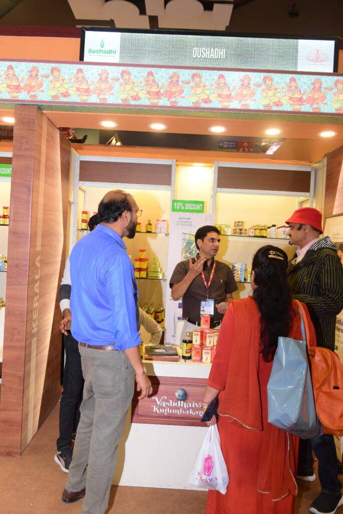 Heal your body, mind, and soul with Ayurveda products from the ‘Oushadhi’ stall at Kerala Pavilion