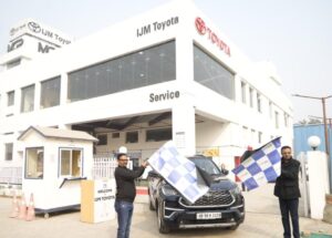 IJM Toyota Gurugram celebrates one year with a Hybrid Cars Drive