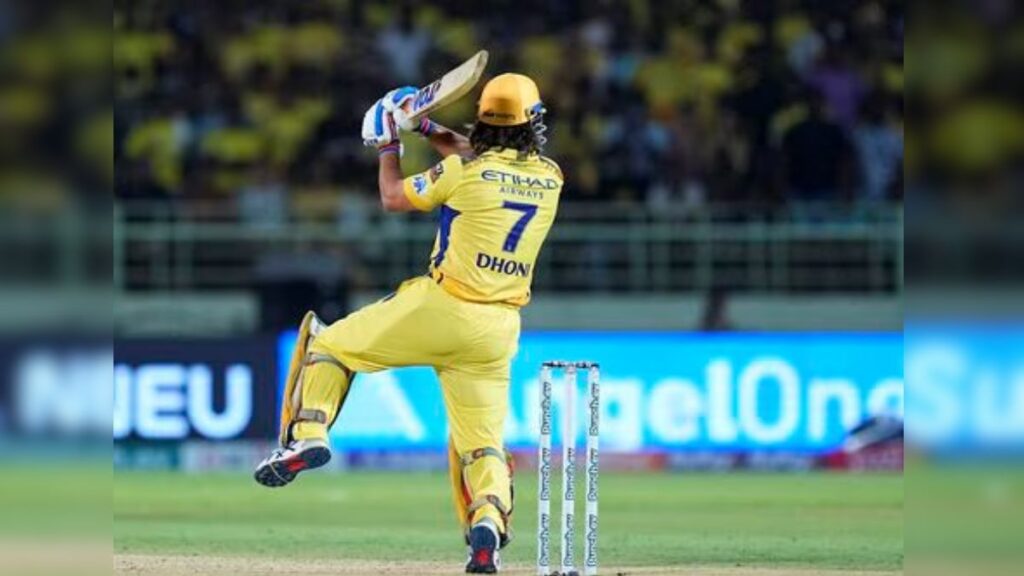 Dhoni’s Heartwarming Six Captivates Fans Despite Chennai Super Kings’ Loss