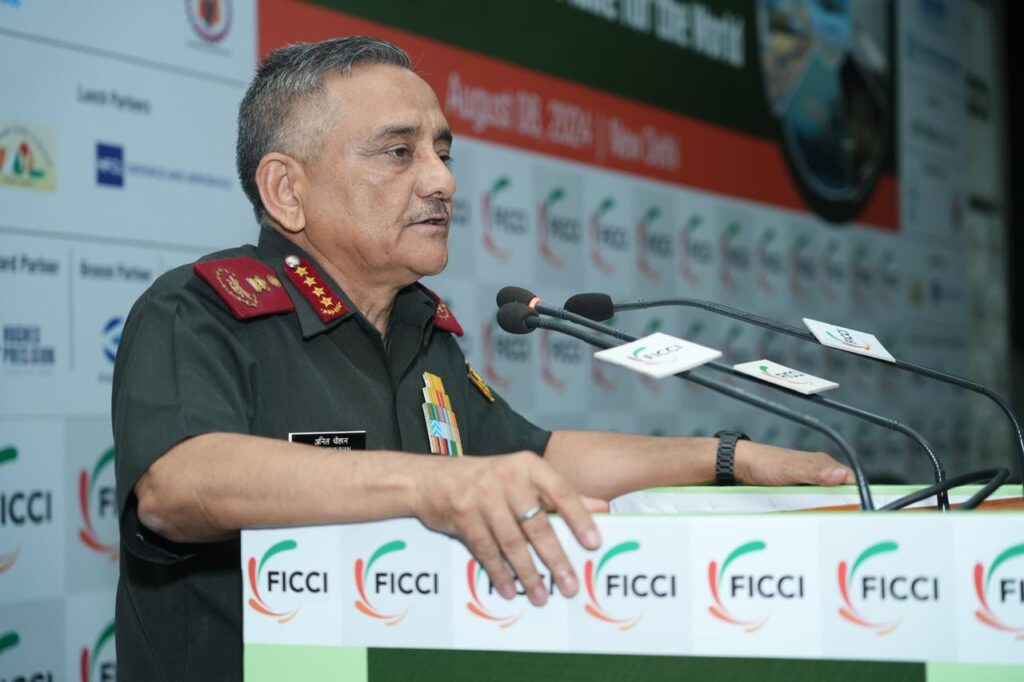 FICCI Hosts AMMO INDIA 2024: India’s vision to become completely self-reliant in ammunition by 2025-26 presents massive opportunities for the Indian defence industry., says Gen Anil Chauhan, Chief of Defence Staff & Secretary DMA