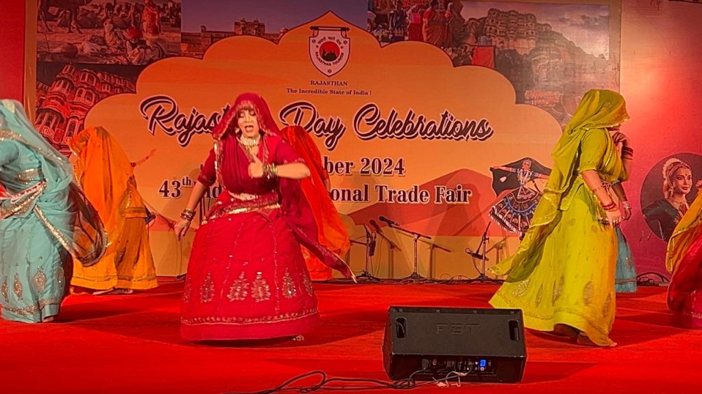 Cultural evening on Rajasthan Day at India International Trade Fair