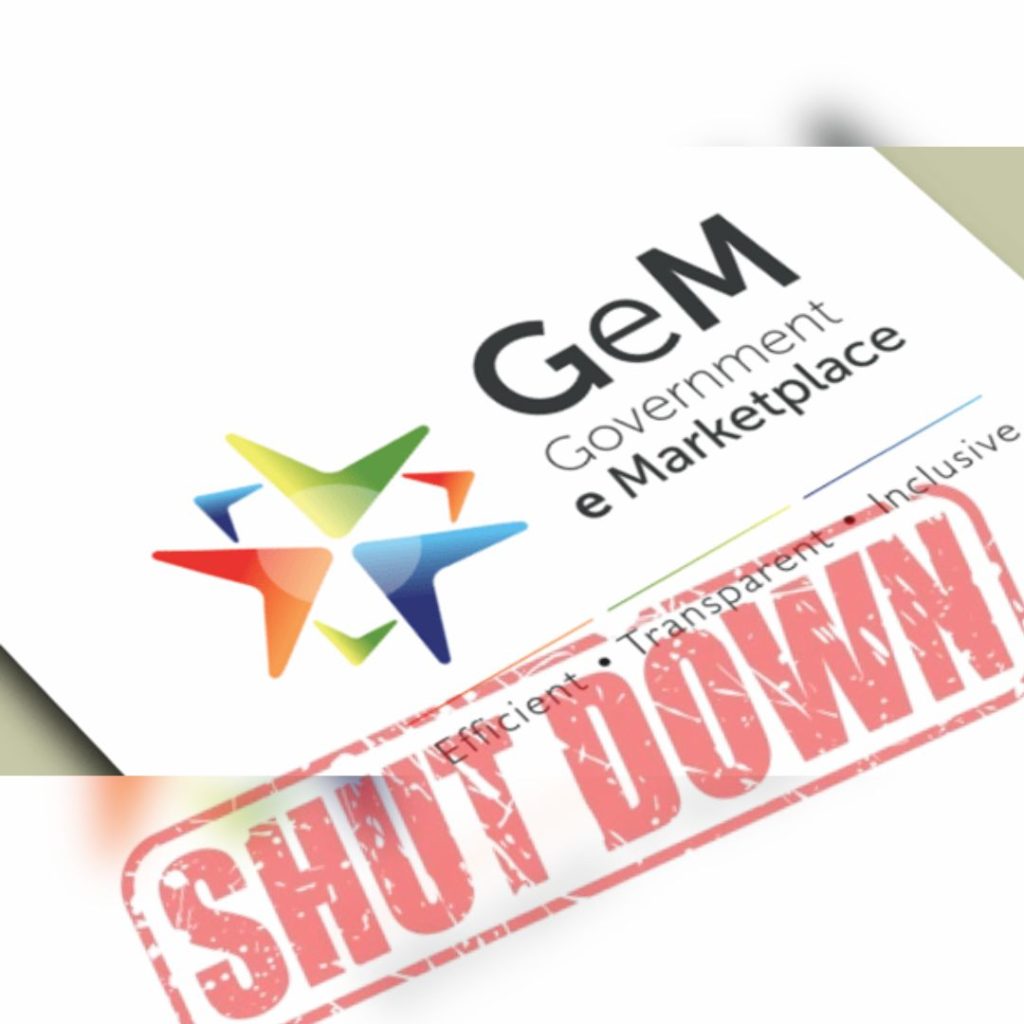 GeM Portal Shutdown for a Week: Procurement Halt to Cause ₹7,000 Crore Loss