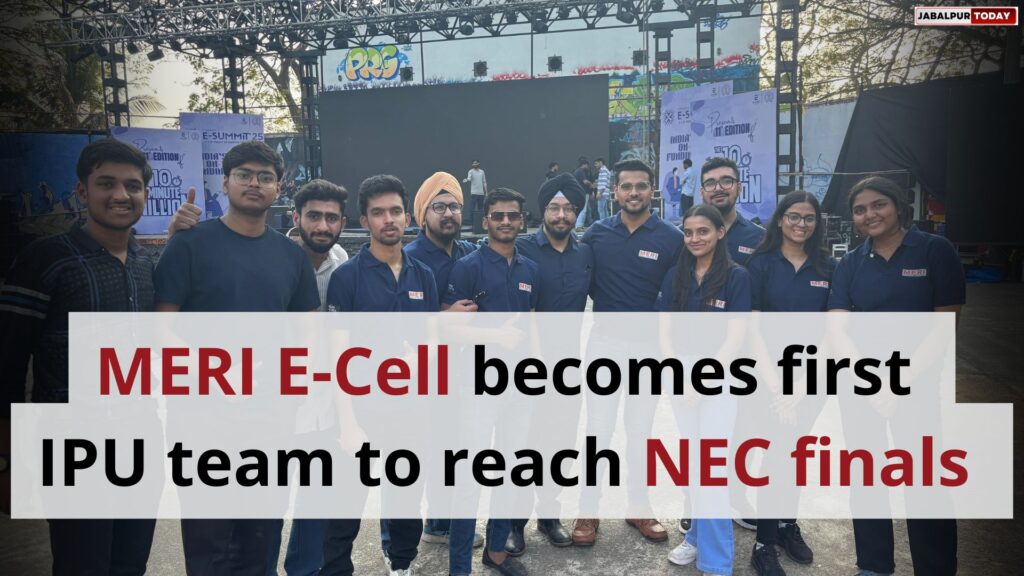 MERI E-Cell becomes first IPU team to reach NEC finals at IIT Bombay