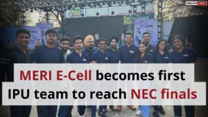 MERI E-Cell becomes first IPU team to reach NEC finals at IIT Bombay