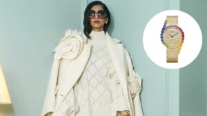 Sonam Kapoor wears  watch worth ₹94 lakhs at Paris Fashion Week