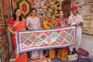 Deputy Chief Minister Diya Kumari visits Rajasthan Utsav