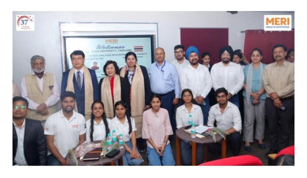 MERI College Hosts Global Faculty Dialogue with SIAM University