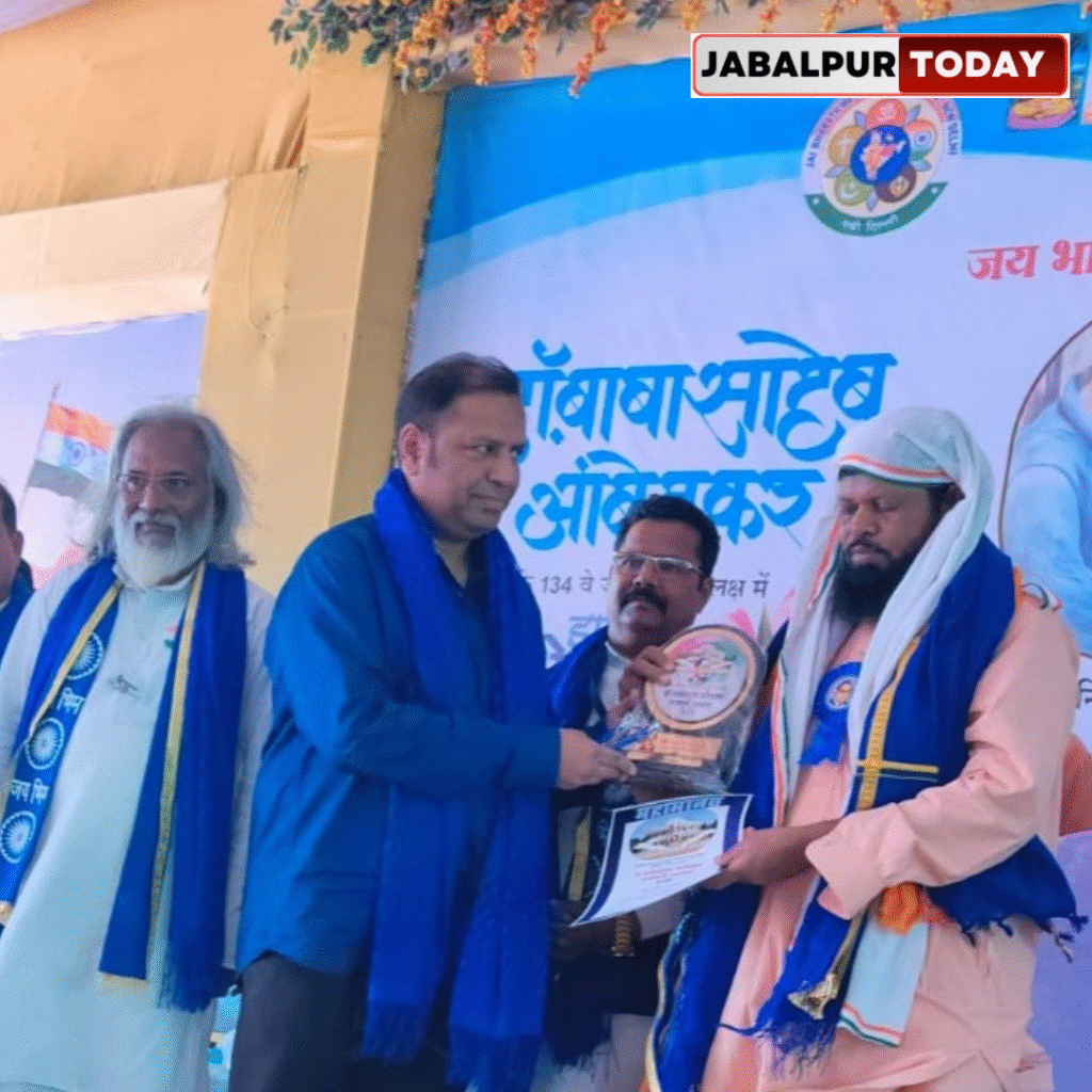 Anand S. Jondhale Honored with Dr. Ambedkar Janmabhoomi Award for Contribution to Social Justice