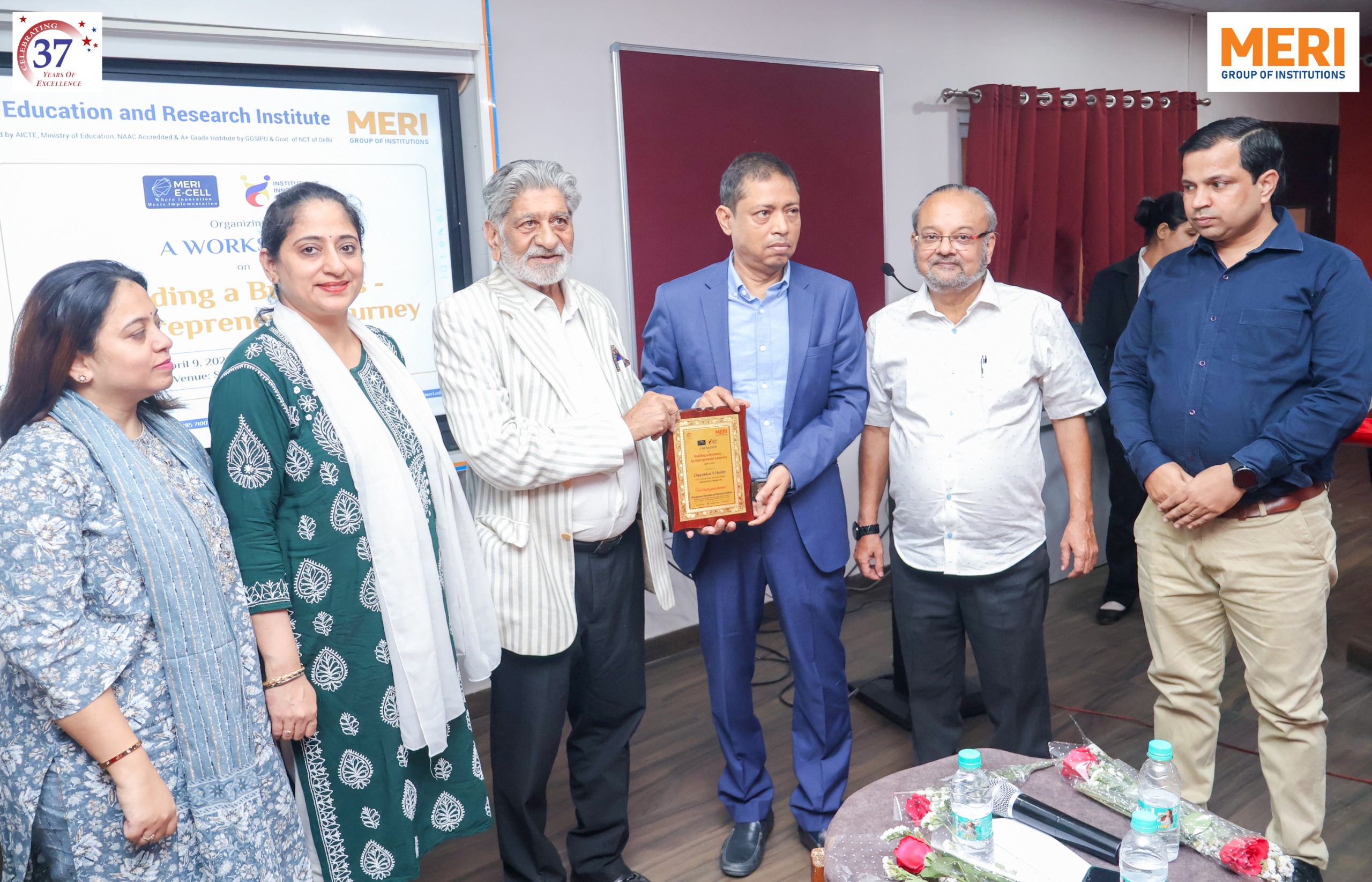 Empowering Minds: Entrepreneurial Wisdom with Deepankar S. Halder at MERI College