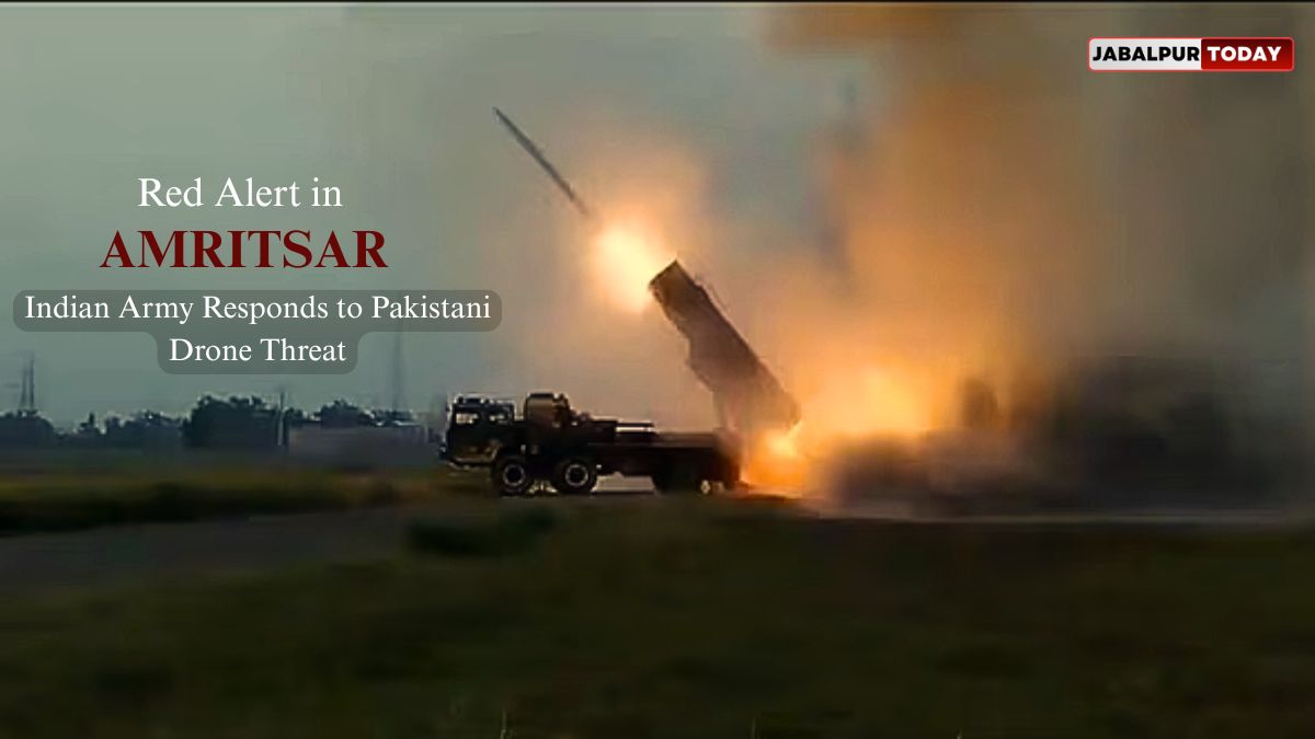 Red Alert in Amritsar: Indian Army Responds to Pakistani Drone Threat