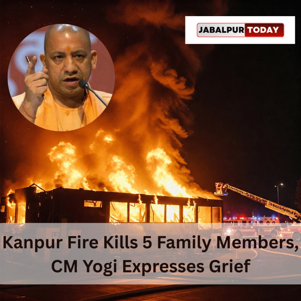 Kanpur Fire Kills 5 Family Members, CM Yogi Expresses Grief