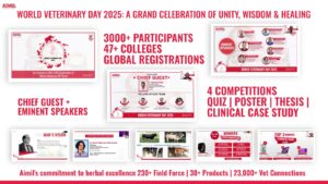 AIMIL Animal Health celebrated World Veterinary Day 2025 with nationwide virtual Continuing Veterinary Education (e-CVE) program