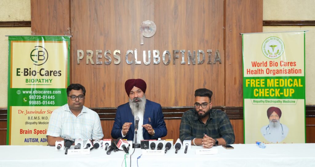 National call for Legal Recognition of Electropathy raised at Press Conference in Delhi