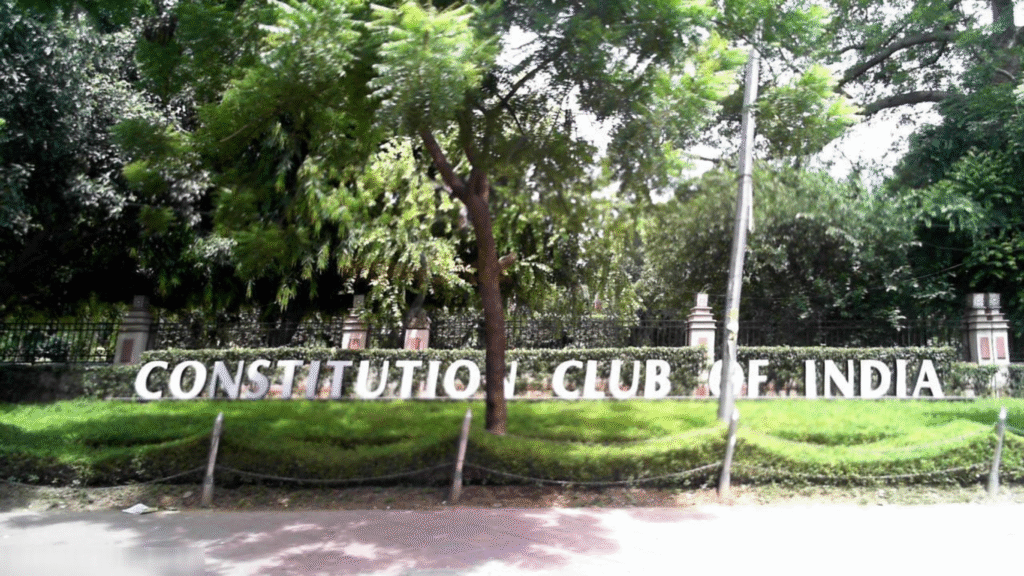 ₹2,500 Crore Legal Notice Rocks Constitution Club Over VIP Mistreatment, Independent Administrator Demanded