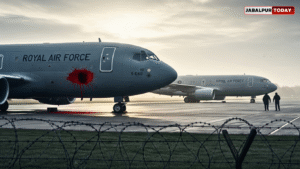 Major Breach by Pro-Palestine Activists in UK: Military Aircraft Vandalized at Royal Air Force Base