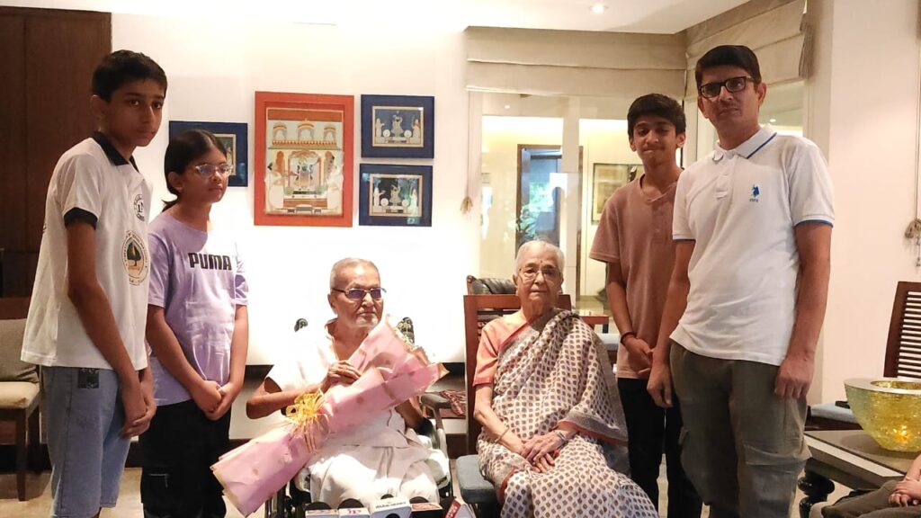 Young Chess Talents Meet Shri L.N. Jhunjhunwala, the Visionary Behind India’s Chess Revolution
