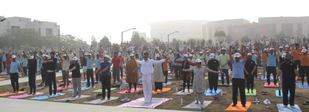 IIM Rohtak Celebrates the 11th International Day of Yoga with a Collective Spirit of Mindfulness