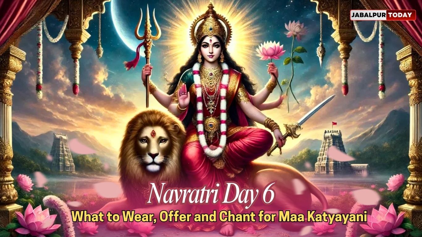 Navratri 2025 Day 6: Worship Maa Katyayani with the Right Colour, Bhog and Mantras