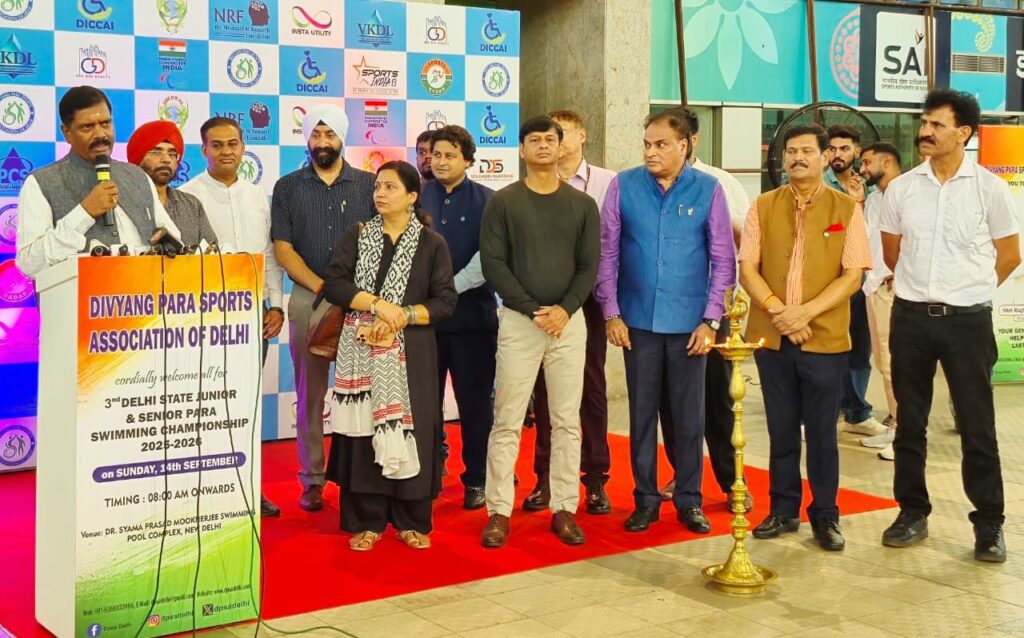 3rd Delhi State Para Swimming Championship 2025 Concludes in New Delhi with Record-Breaking Participation