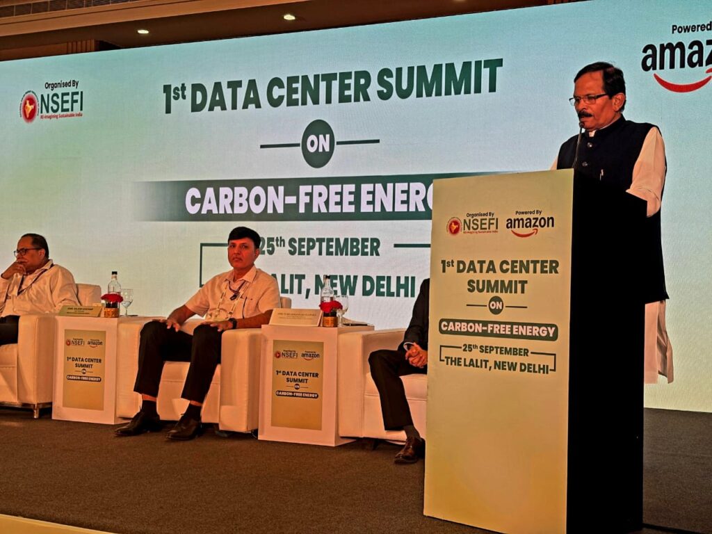 NSEFI and Amazon host landmark Carbon-Free Energy Data Center Summit; Minister Shripad Yesso Naik leads inauguration