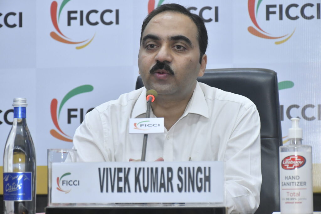 Dr. Vivek Kumar Singh Urges 0.5% GSDP Investment in R&D to Build Viksit States at FICCI Bharat R&D Summit 2025