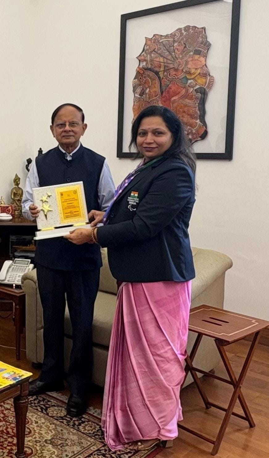 Dusshera Greetings at PMO Lead to Talks on Para Sports Challenges