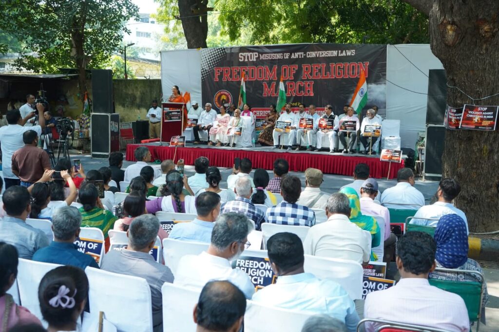 Christian Peace Mission Leads Multi-Faith Protest Against Religious Persecution
