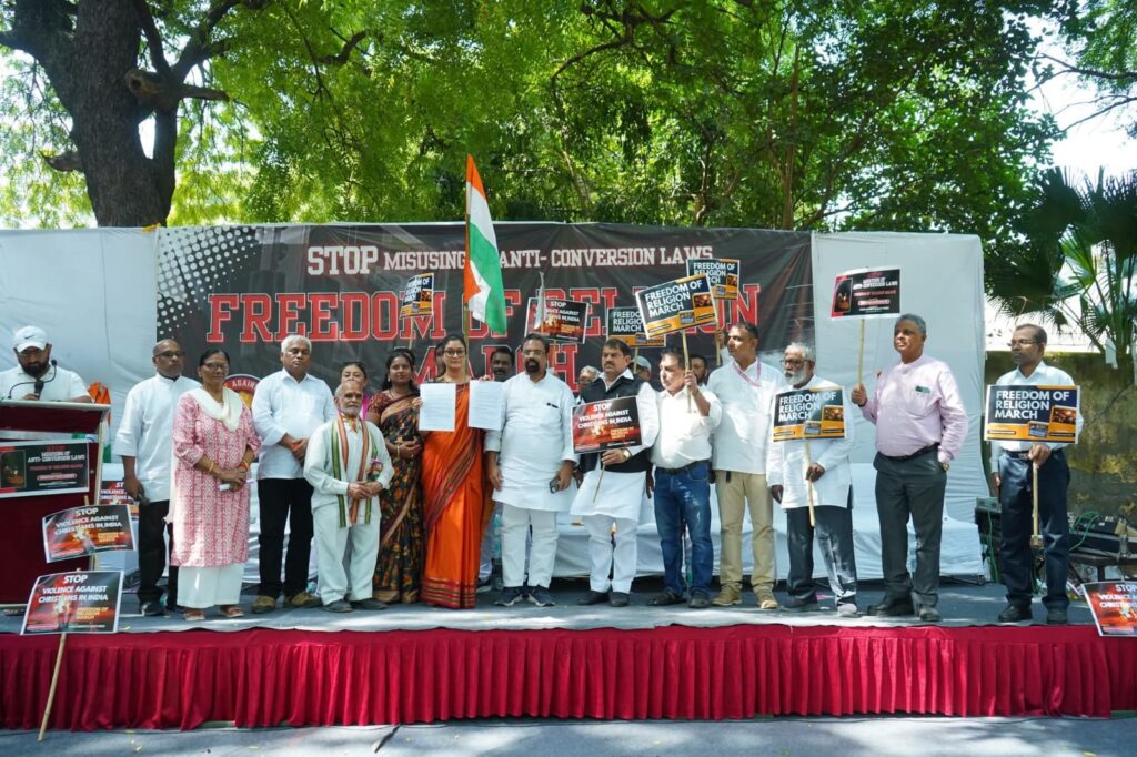 Christian Peace Mission Leads Multi-Faith Protest Against Religious Persecution