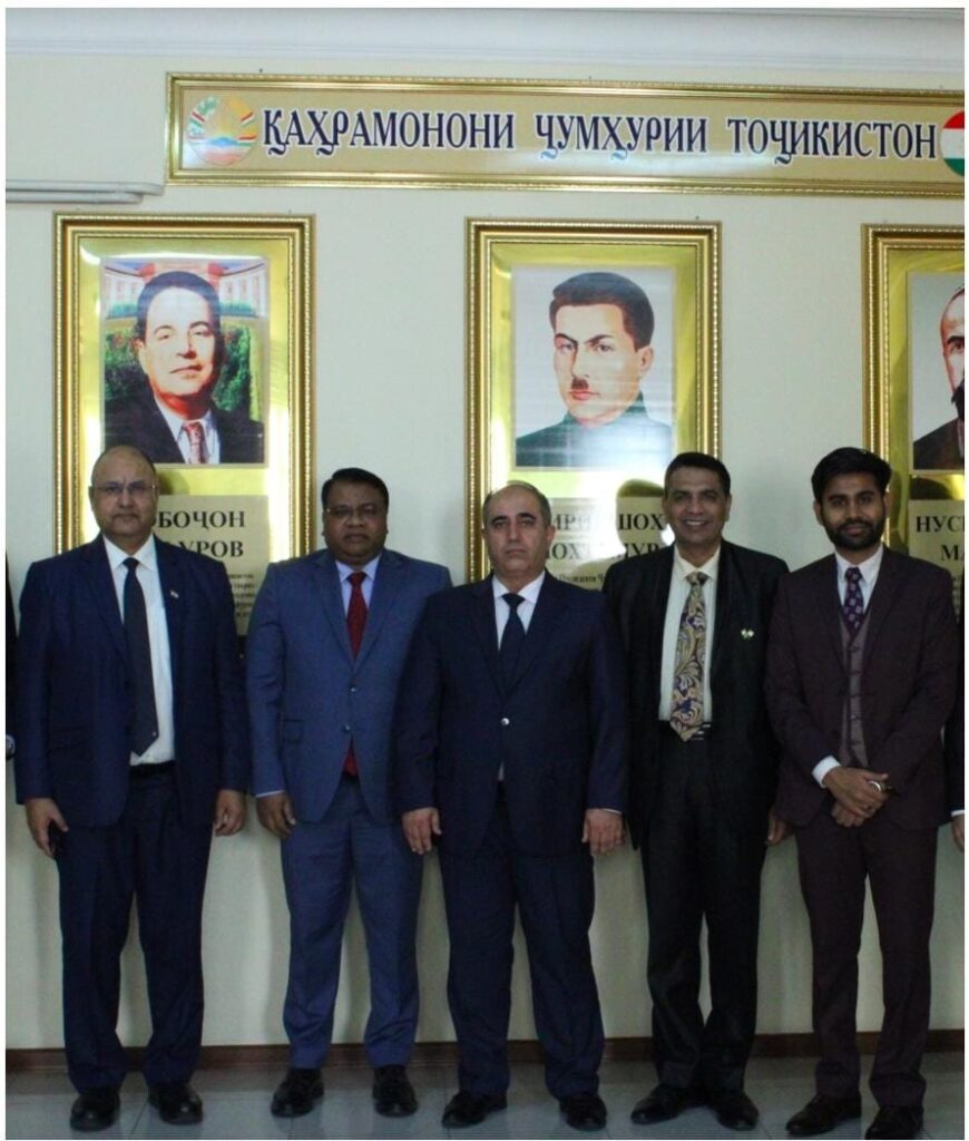 MERI Centre for International Studies Signs MoU with Tajikistan’s Centre for Strategic Research to Boost Academic Cooperation