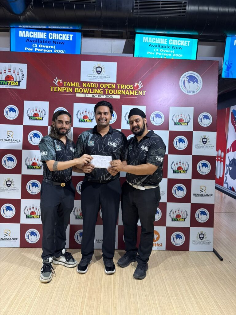 Nail-Biter in Chennai: Delhi Sharks Capture Tamil Nadu Open Bowling Crown