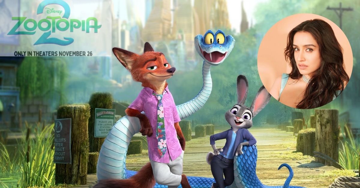 Disney Drops 'Best News Ever': Shraddha Kapoor is the Hindi Voice of Judy Hopps in Zootopia 2!