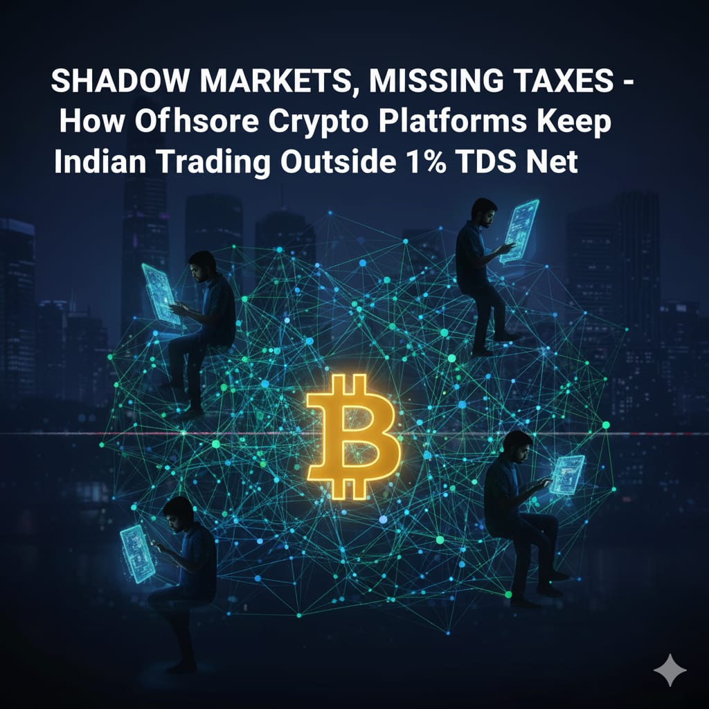 Offshore Crypto Loopholes: How Global Exchanges Help Indian Traders Bypass 1% TDS