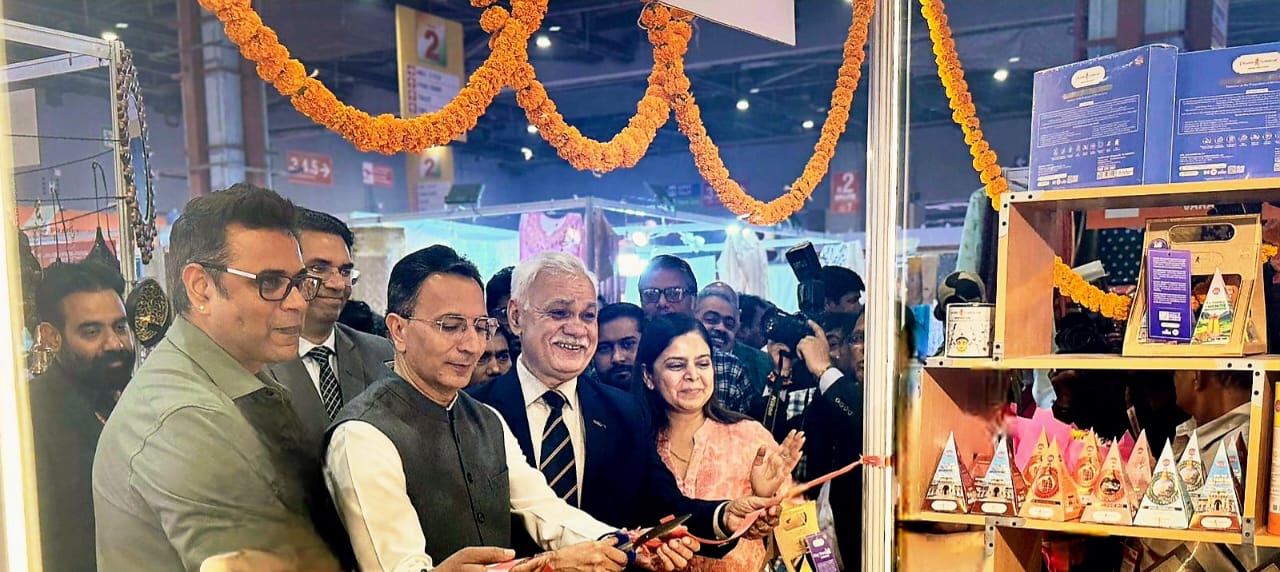 Union Minister Jitin Prasada Inaugurates ‘Ramalaya’ Experience Centre at Uttar Pradesh Pavilion, IITF 2025