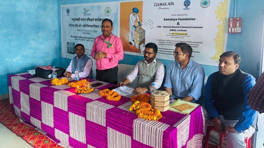 Bihar Unveils State’s First Scientific Honey Production and Biodiversity Restoration Project in Madhepura