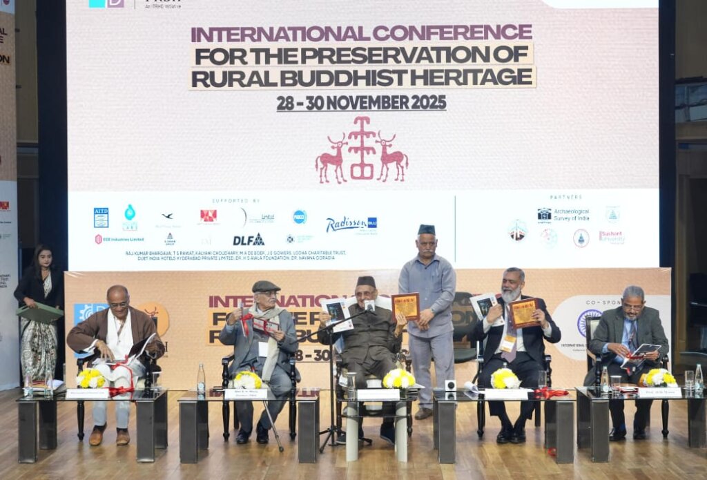 Dr. Karan Singh Inaugurates ITRHD’s Three-Day International Conference on Preservation of Rural Buddhist Heritage