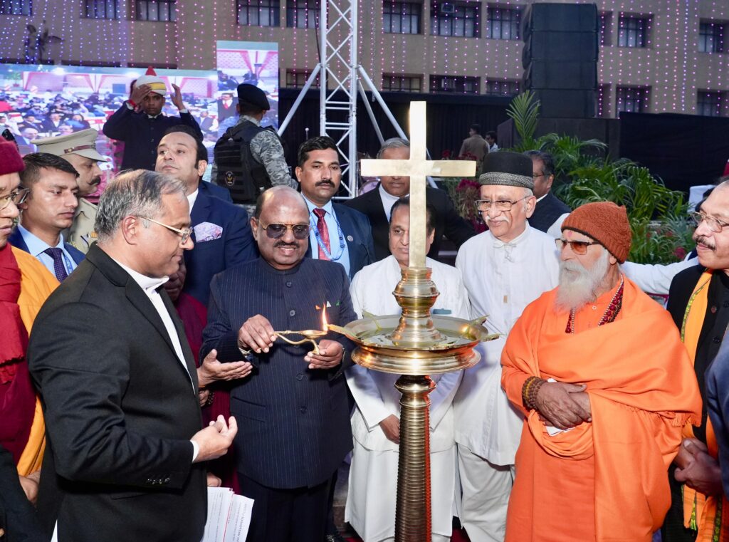 Kristu Mahotsav 2025 Celebrated in Delhi; West Bengal Governor Dr. C. V. Ananda Bose Attends and Releases His New Book ‘Kristu Mahotsav’