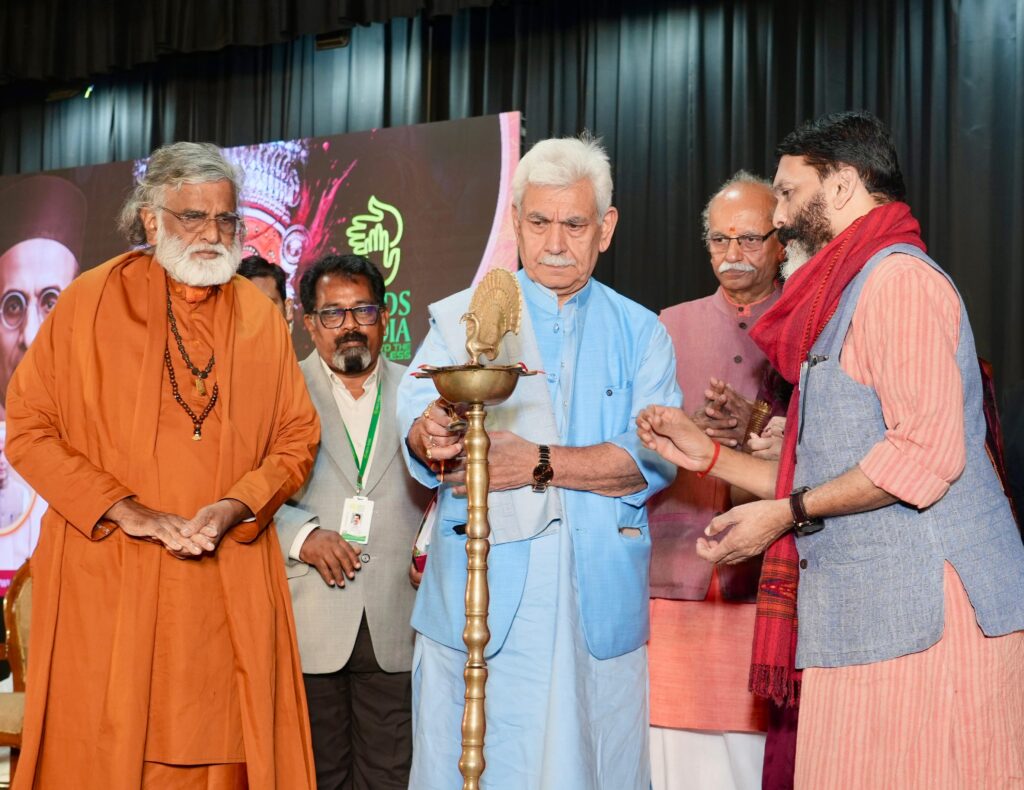Manoj Sinha Honours Global Leaders at Veer Savarkar International Impact Awards 2025; Reaffirms 1,500-Home J&K–HRDS INDIA Rehabilitation Initiative