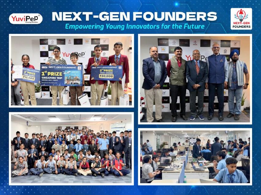 School Innovators Shine at YuviPep Next-Gen Founders Grand Finale with Direct Mentorship from ISRO Scientists