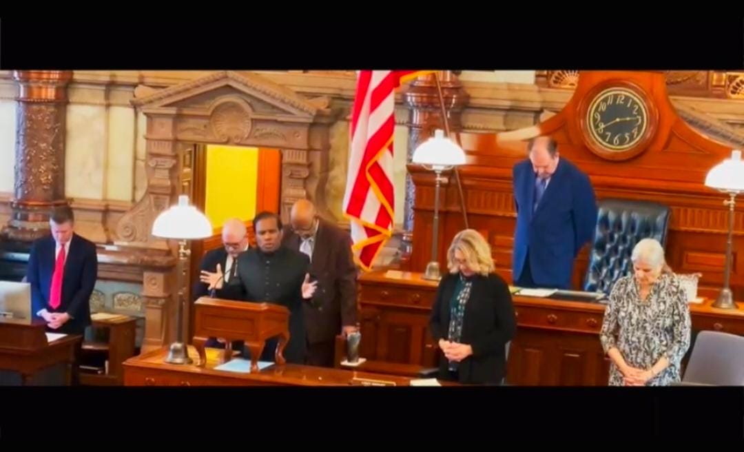 Dr. K. A. Paul Addresses Kansas State Senate on Global Peace and India–U.S. Ties