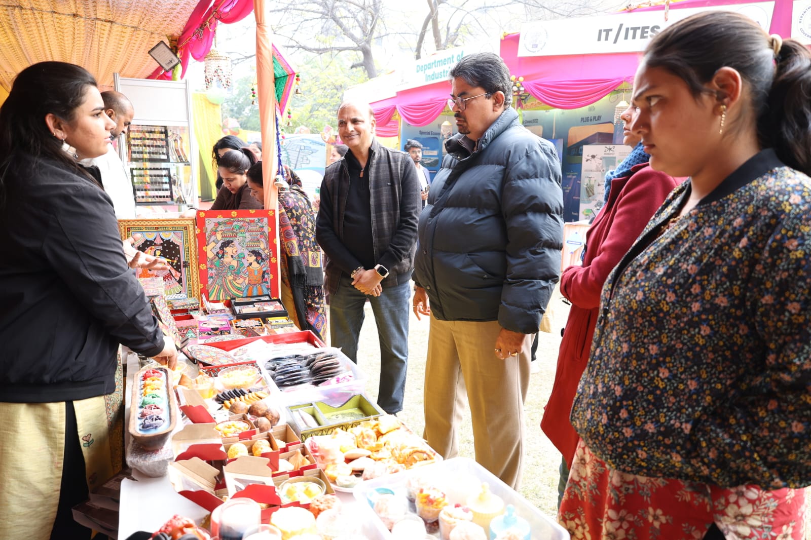 From Art to a Changing Industrial Landscape: Makar Sankranti Exhibition 2026 Concludes at Bihar Niwas
