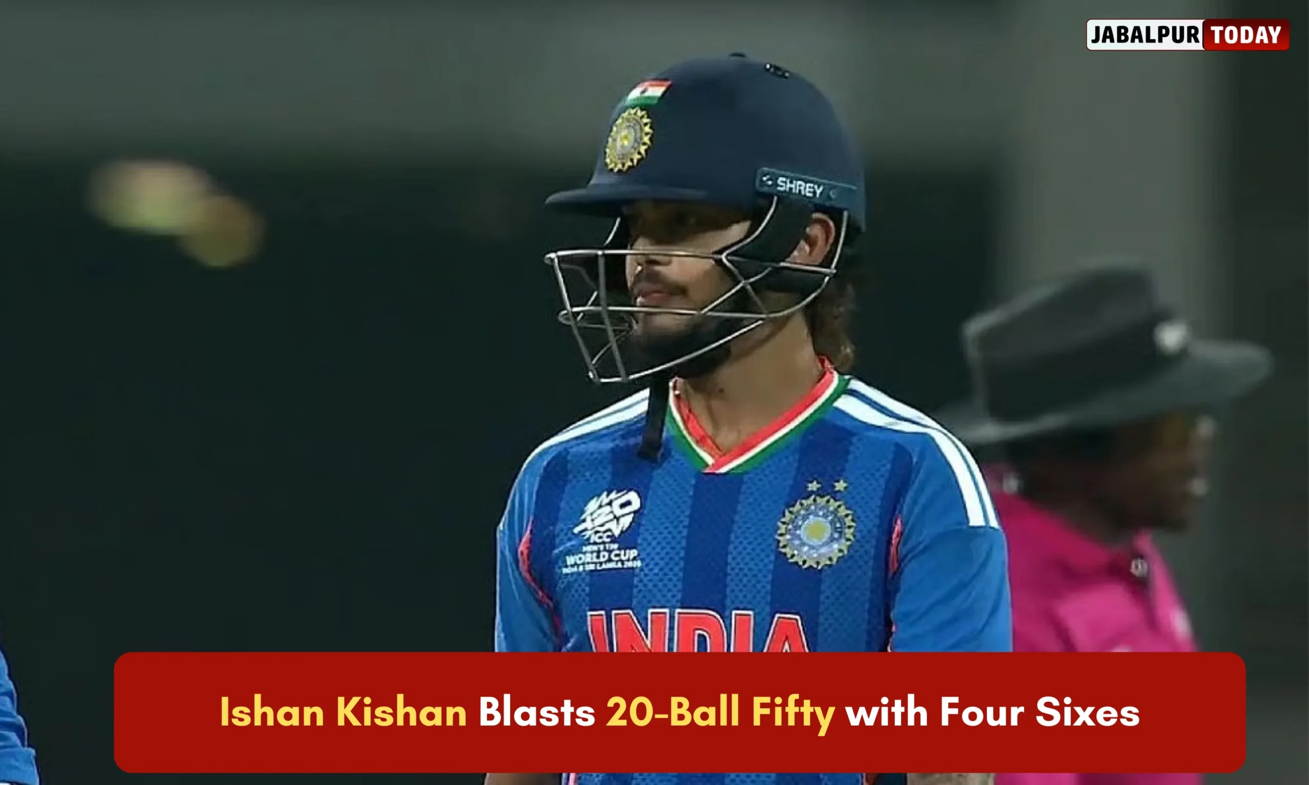 Ishan Kishan Smashes 20-Ball Fifty with Four Sixes in One Over as India Reach 86/1 in Powerplay Against Namibia