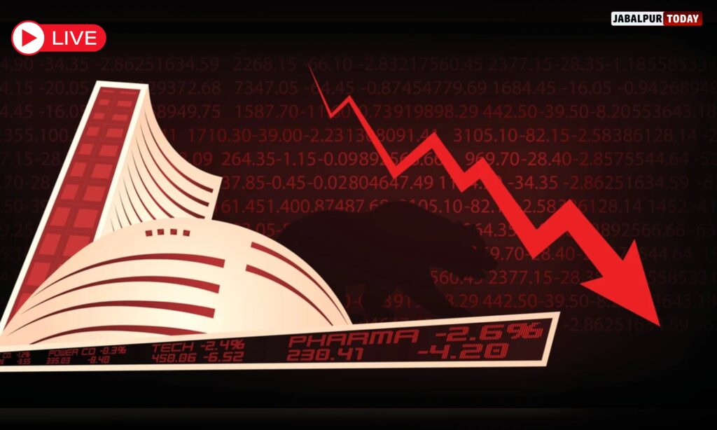 Stock Market post Union Budget 2026: Sensex Falls Over 1,600 Points, STT Hike Hits Defence, Realty; Infra and Healthcare Rally on Capex Boost