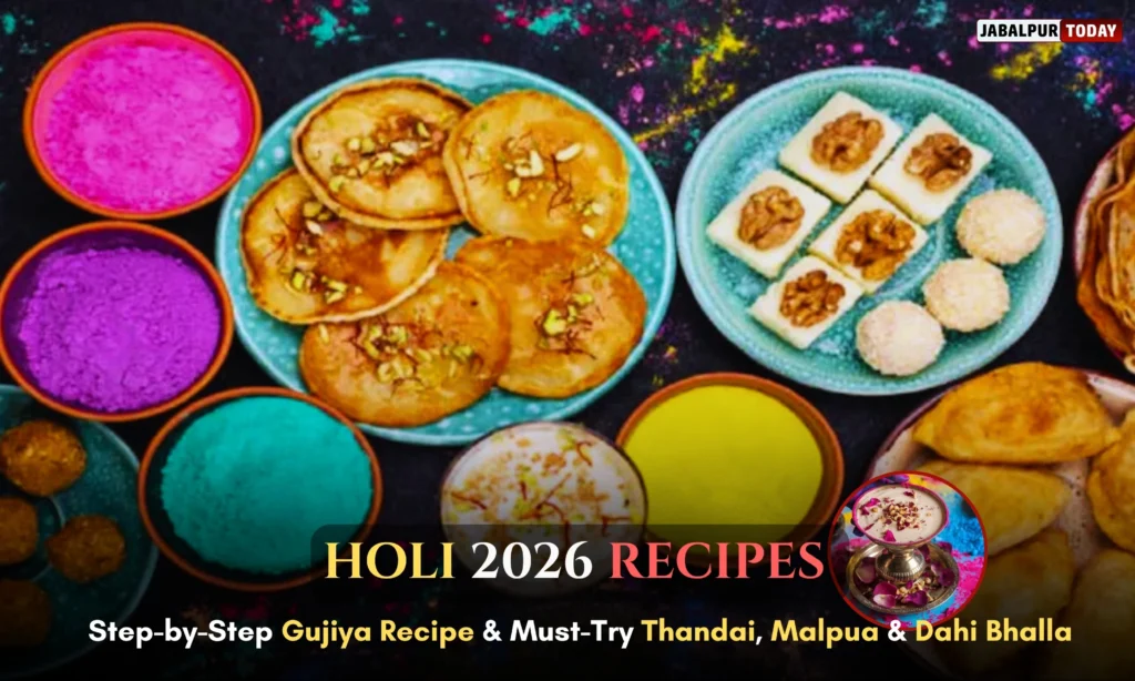 Holi 2026 Recipes: Easy Gujiya Recipe and Other Popular Holi Sweets and Snacks to Make at Home