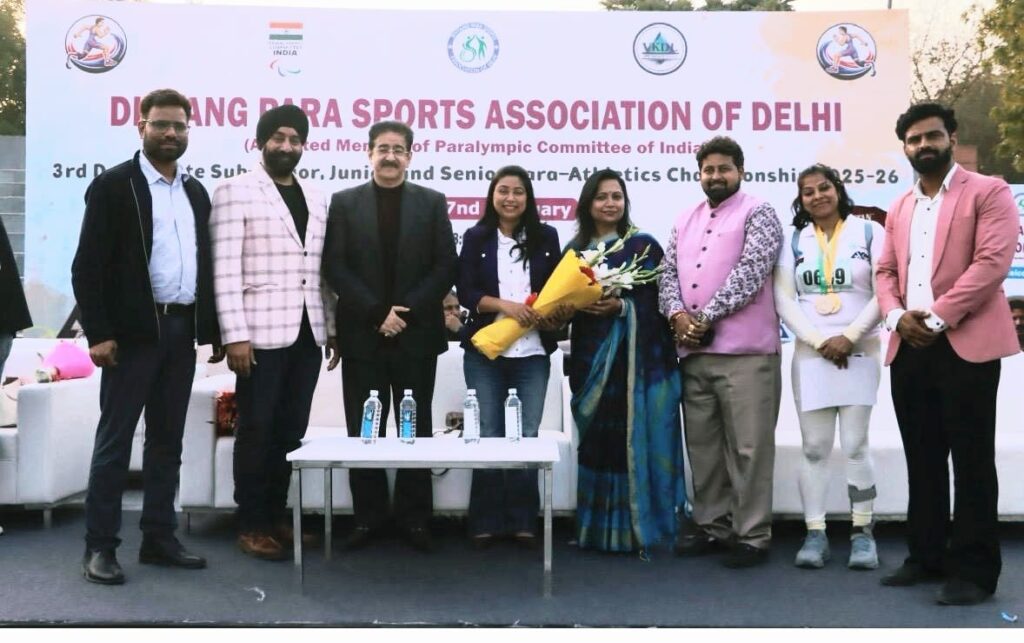 Under DPSA Auspices, 3rd Delhi State Para Athletics Championship 2026 Concludes; 100 Athletes Qualify for National Level