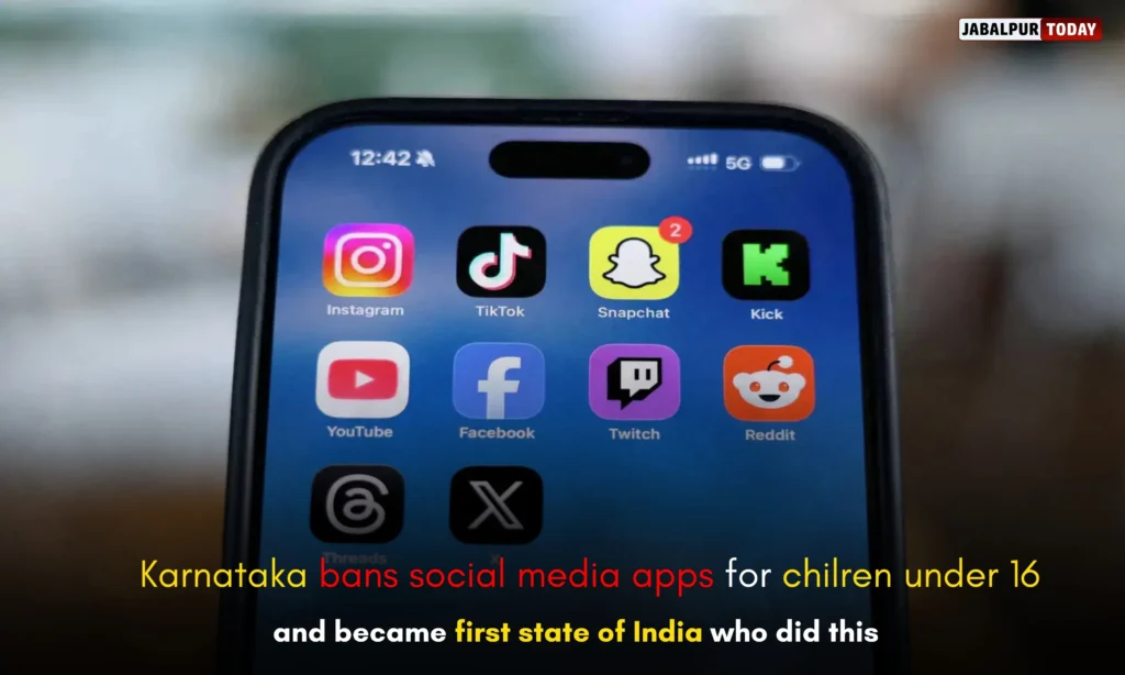 Karnataka becomes the first state in India to ban social media use for children under the age of 16