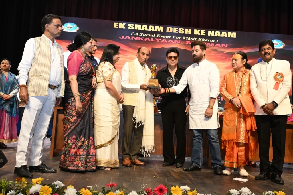 Jang Bahadur Singh Honoured with ‘National Pride Award’ in New Delhi for Distinguished Public Service