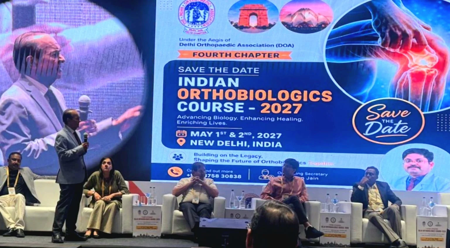 Dr. Naresh K. Aggarwal presents ‘Ludhiana Protocol’ at Delhi Orthobiologics Course 2026, bridging science and clinical practice