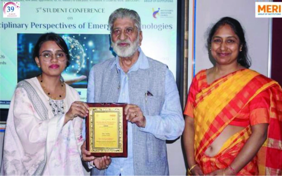 MERI Hosts Student Conference on Emerging Technologies; Innovation Takes Centre Stage
