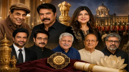 Padma Awards 2026 Celebrate Legends of Indian Cinema, Music and Theatre