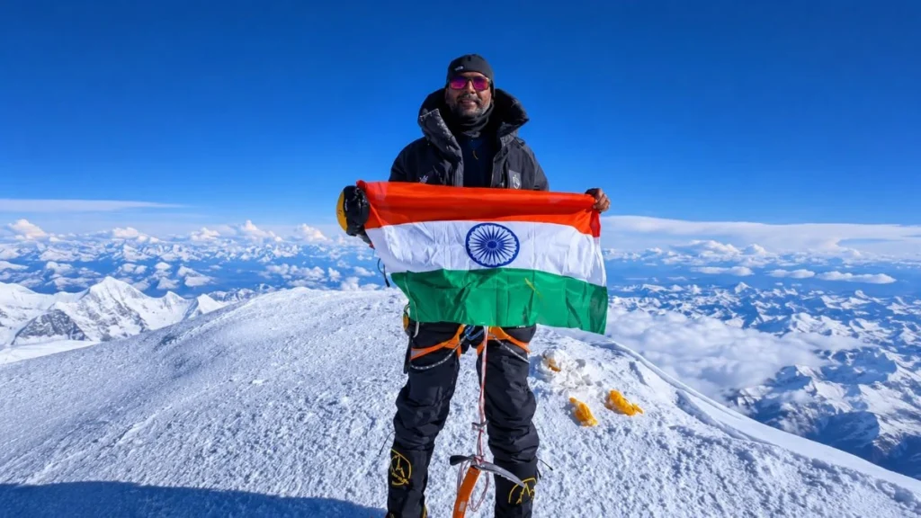 Dr. Rajashekhar creates history by scaling Mt. Denali after successful ascents of Mt. Everest and Mt. Vinson